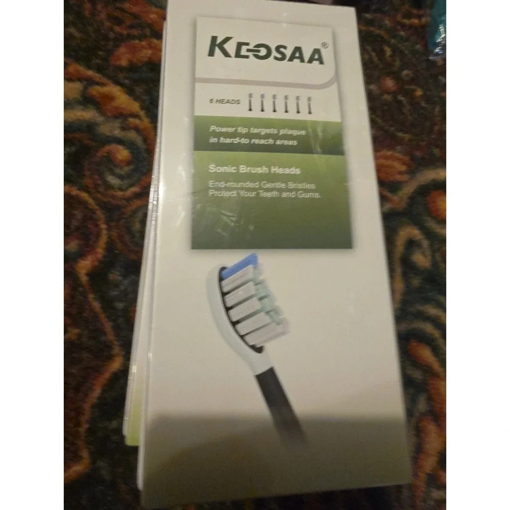 Keosaa Replacement‎ Toothbrush Heads For Philips Sonicare White 6 Pack